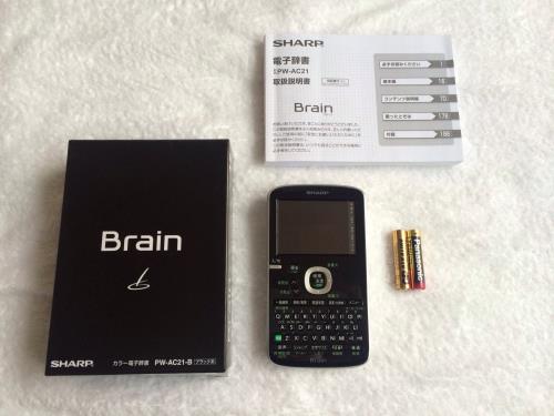 SHARP ѥȥ顼ŻҼBrain TOEICкǥ ֥å PW-AC21-B