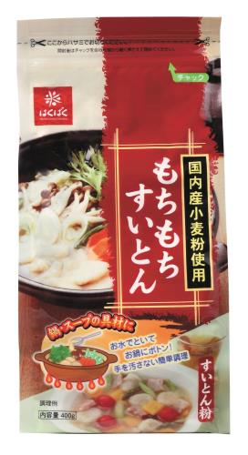 はくばく もちもちすいとん 400g×10袋