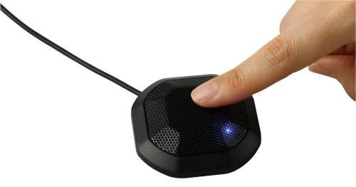 アーテック『全指向性USBマイク(ミュート機能付)』 91710/マイク/ミュート/360°集音/USB接続