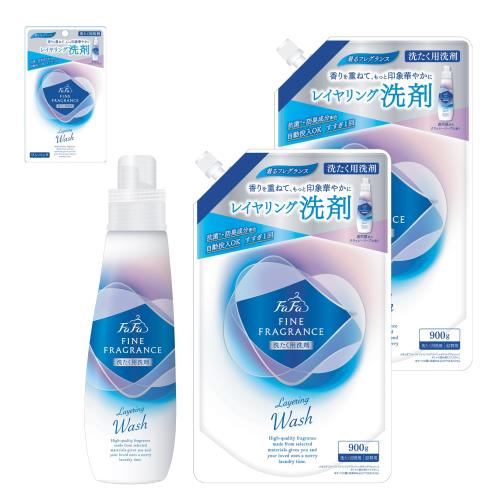ファーファ 洗濯用 液体 洗剤 ファイン フレグランス レイヤリング ウォッシュ クラッシー ソープ の香..