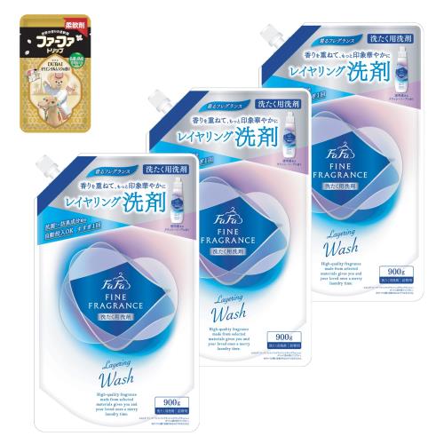 ファーファ 洗濯用 液体 洗剤 ファイン フレグランス レイヤリング ウォッシュ クラッシー ソープ の香..