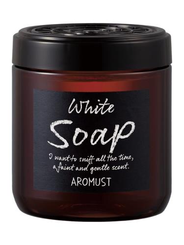 晴香堂 芳香剤 部屋用 ホワイトソープ ゲルタイプ ルームフレグランス 寝室 玄関 アロマスト 4228