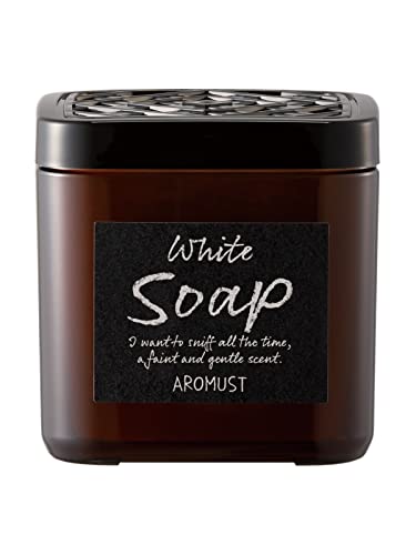 晴香堂 芳香剤 部屋用 ホワイトソープ 大容量 ゲルタイプ ルームフレグランス リビング 寝室 玄関 アロマスト 4238