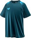 バタフライ(Butterfly)ウェア エスプレ・Tシャツ 卓球 46140 男女兼用 半袖 174:スカイ S
