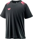 バタフライ(Butterfly)ウェア エスプレ・Tシャツ 卓球 46140 男女兼用 半袖 016:ロゼ SS