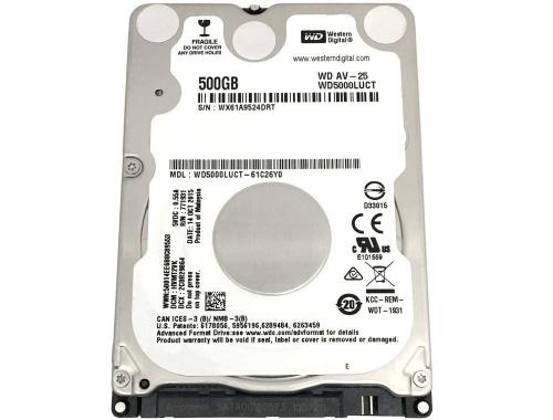 Western Digital (ǥ) WD5000LUCT AV 500GB 5400RPM 16MBå (7mm...