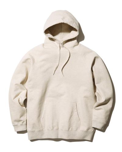 [スノーピーク] フード付きトレーナー Recycled Cotton Pullover Hoodie Oatmeal