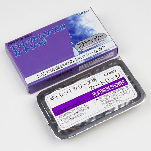 晴香堂(HARUKADO) カーオール 車用 芳香剤 ギャレット シリーズ用 カートリッジ プラチナシャワー 20g 1416