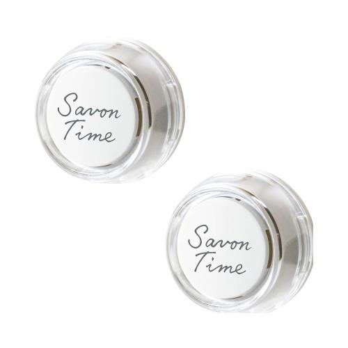 晴香堂(HARUKADO) カーオール 車用 芳香剤 サボンタイム クリップ 2個パック フローラルムスク 2.4gx2個 3591