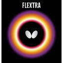 バタフライ(Butterfly) 卓球 ラバー フレクストラ 裏ソフト 入門用 05210 レッド 厚
