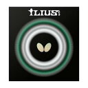 バタフライ(Butterfly) 卓球 ラバー イリウスS カットマン ツブ高 変化系 レッド(006) U(ウス) 00450