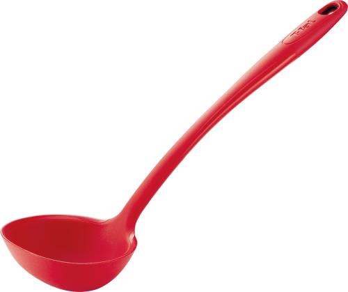 ティファール おたま 注ぎやすいヘッド シリコーンゴム キズつけにくい 食洗機対応 「インジニオ プロフレックス レードル」 プラチナシリコーン K12502