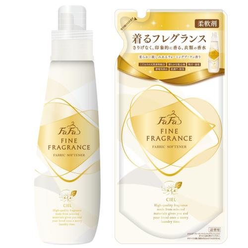 まとめ買いファーファ ファインフレグランス 柔軟剤 シエル 香水調 ウォーミングブーケの香り 本体 600ml + 詰替 500ml