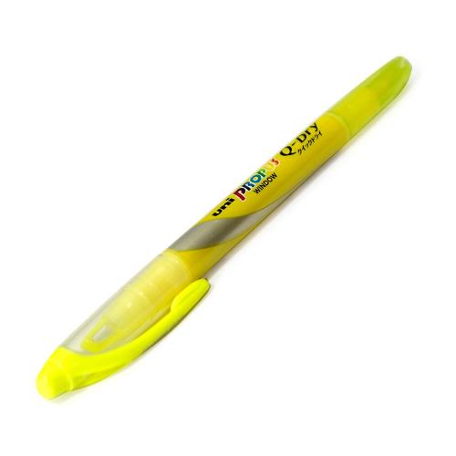 三菱鉛筆 蛍光ペン プロパス クイックドライ イエロー PUS138T.2