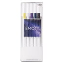 三菱鉛筆 水性ペン EMOTT エモット 5色 No.11 ミッドナイ...(3)