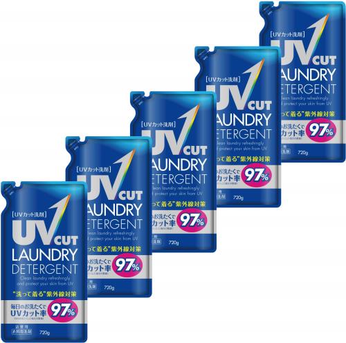 UVカット洗剤詰替 720ml × 5個セット