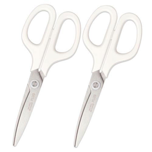 プラス はさみ フィットカットカーブ スマート クリームホワイト SC-155RSF 35-231×2