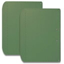 プラス A4サイズにおりたためる A3クリップボード+ カーキ 83-154 ×2冊 FL-501CP/83-154×2