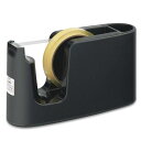 プラス テープカッター テープ簡単交換 ペン立て付 TC-401 ブラック 31-271 TC-401 31-271