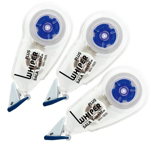 PLUS(ץ饹) ץ饹 ơ ۥ磻ѡ ơ5mm ֥롼 3ĥѥå 51-557