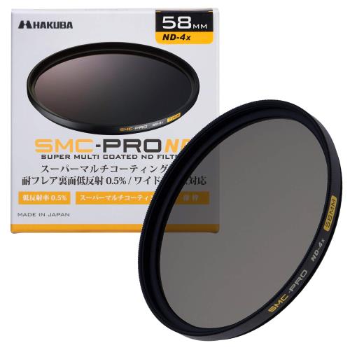 ハクバ HAKUBA 58mm NDフィルター SMC-PRO ND4X 減光フィルター 2段減光 耐フレア 薄枠 日本製 AMZCFSMCPND458 紅葉