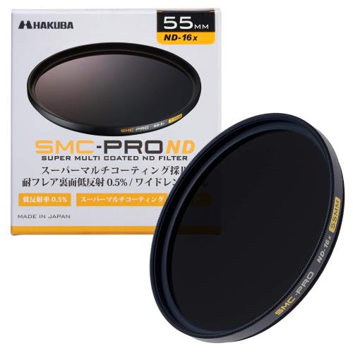 ハクバ HAKUBA 55mm NDフィルター SMC-PRO ND16X 耐フレア裏面低反射0.5% 薄枠 日本製 AMZCFSMCPND1655 紅葉