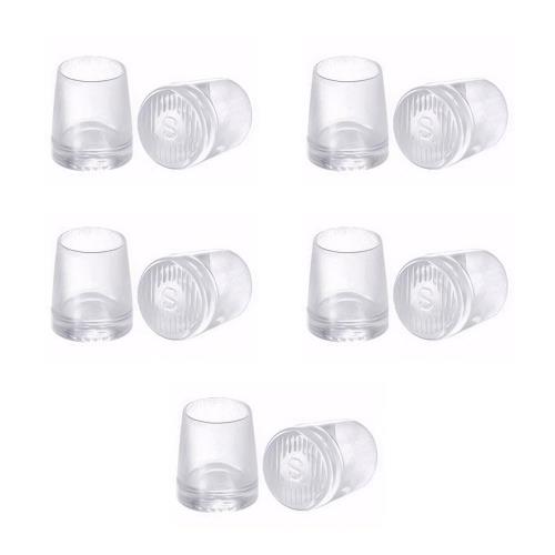 ヒールプロテクター 5足セット 多サイズ ヒールキャップ ヒールカバー ヒール傷防止 滑り止め シリコン..