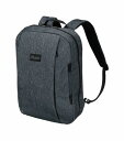 ハクバ HAKUBA ビジネスリュック NOXY L02 2WAY バックパック Mサイズ ヘザーグレー AMZNX-L02MHG 撥水 PC収納 ビジネスブリーフ(2)
