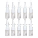 サムコス 点鼻スプレーボトル 垂直方向のスプレーボトル 透明 プラスチック 空容器 詰め替え キャップ付き 携帯便利 置換用 分装用 ミニ 10mL (10本セット)