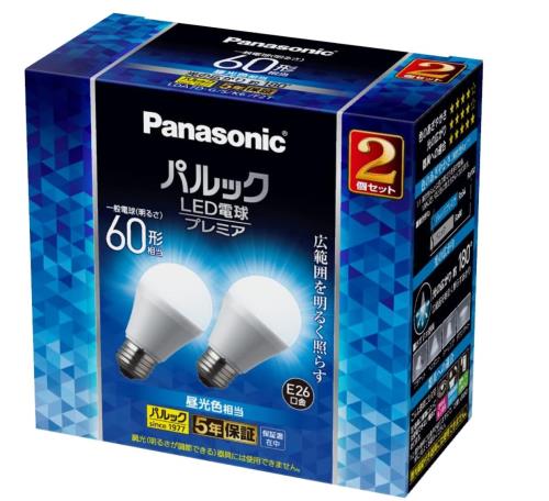 ѥʥ˥å LEDŵ ץߥ E26 ŵ60 2 (7.0W) ŵ幭۸ ̩Ĵб LDA7...