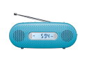 Panasonic FM/AM 2バンドレシーバー 手回し充電ラジオ ブルー RF-TJ10-A