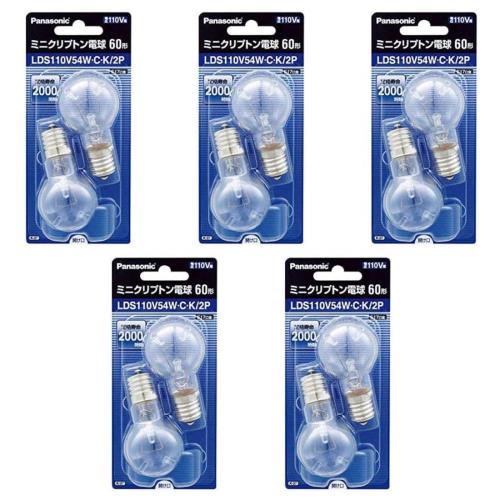 ѥʥ˥å(Panasonic) ߥ˥ץȥŵ 110V 60W(54W) E17 35mm ꥢ 2 LDS110...
