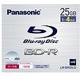 Blu-rayディスク 4倍速 25GB LM-BR25LD