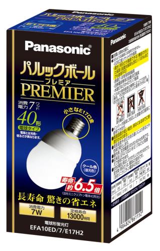 ѥʥ˥å ѥåܡץߥ A10 뿧 ŵ40 ľ17mm 441 lm EFA10ED7E17H2
