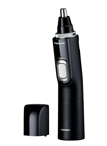 2024年発売/乾電池式パナソニック 鼻毛カッター エチケットカッター メンズ 眉毛 ヒゲ 水洗い ER-NGNH1-K
