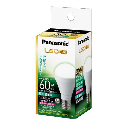 ѥʥ˥å ߥ˥ץȥ LEDŵ E17 ŵ60 (6.7W) ۸ LDA7NGE17K60ESW...