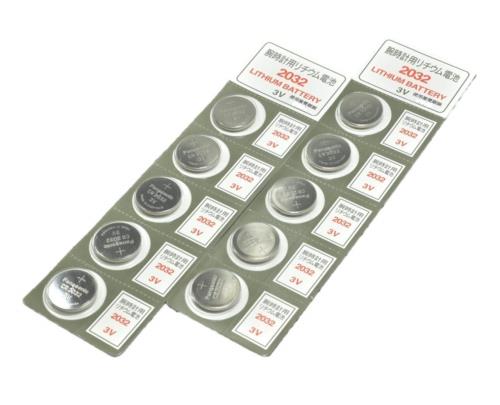 パナソニック CR2032 3V 10個 コイン電池 ブリスター オリジナル パッケージ 灰色