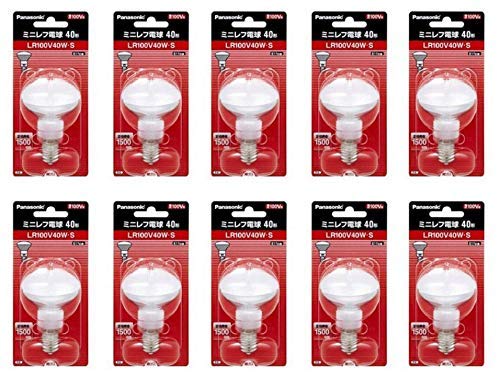ѥʥ˥å ߥ˥ŵ 100V 40W E17 50ߥ LR100V40WS_set (10ĥå)