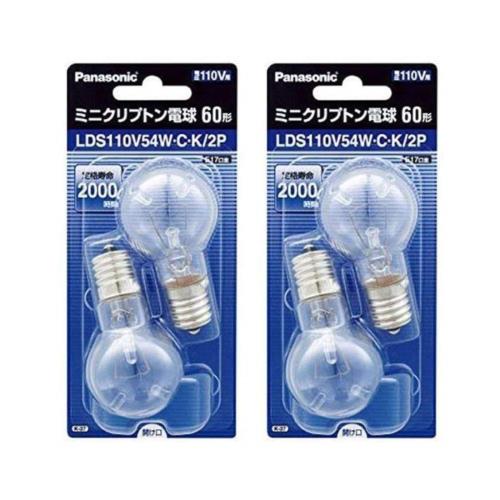 ѥʥ˥å(Panasonic) ߥ˥ץȥŵ 110V 60W(54W) E17 35mm ꥢ 2 LDS110...