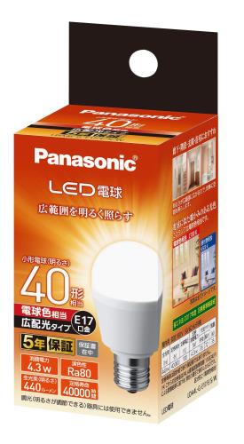 ѥʥ˥å ߥ˥ץȥ LEDŵ ľ17mm ŵ40W ŵ忧(4.3W) ŵ塦۸ ̩Ĵб...