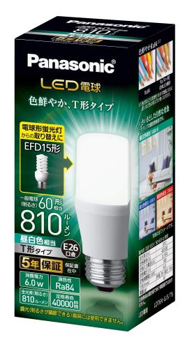 ѥʥ˥å LEDŵ ľ26mm ŵ60W (6.0W) ŵ塦T ̩Ĵб LDT6NGST6