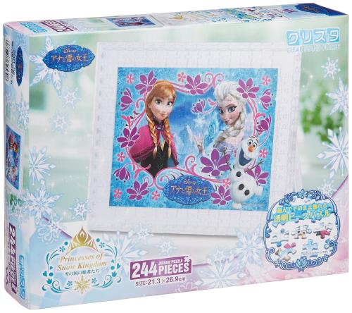244ピース ジグソーパズル クリアスタンドパズル アナと雪の女王 雪の国の姫君たち