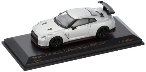 CARNEL 1/64 ˥å GT-R NISMO N Attack Package (R35) 2015 Silver 