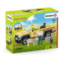 シュライヒ(Schleich) ファームワールド じゅう医とトラック フィギュア 42503