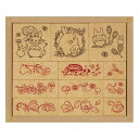 ビバリー ジブリ となりのトトロ ハンコ スタンプ 草花はんこ 秋冬 SOH-008