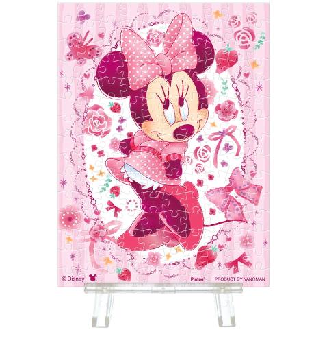 やのまん(Yanoman) 150ピース ジグソーパズル Disney プチパリエクリア ラブリー・リース＜ミニーマウ..