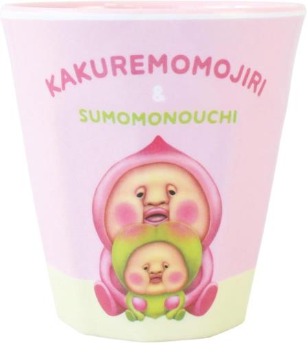 티즈 팩토리 코비토 지칸 멜라민 컵 카크레모모지리와 스모모노우치 270ml KD-5525593MS