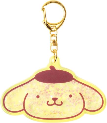 ティーズファクトリー サンリオキャラクターズ ホロキラキーホルダー ポムポムプリン SR-5546226PU
