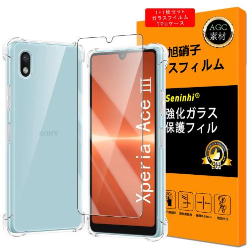 Seninhi 1+1祻å Ǻ -  ʼ б Xperia Ace III 饹ե ե TPU ...