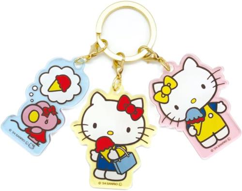 Character Wear - ティーズファクトリー サンリオ 3チャームキーホルダー アイス SR-5546075IC